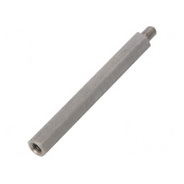Piuliță-distanțieră filetată M5 70mm | Electronic-mag.ro | Componente Electronice
