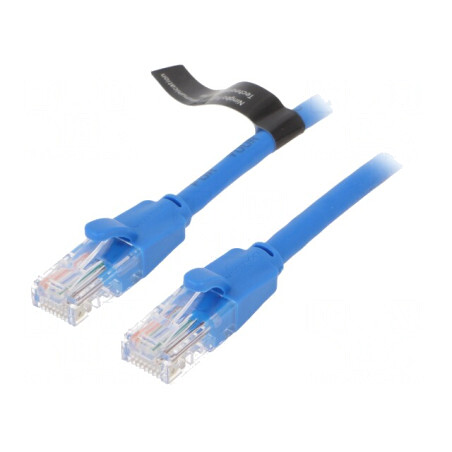 Patch Cord UTP Cat6 Albastru 2m | Electronic-mag.ro | Componente Electronice
