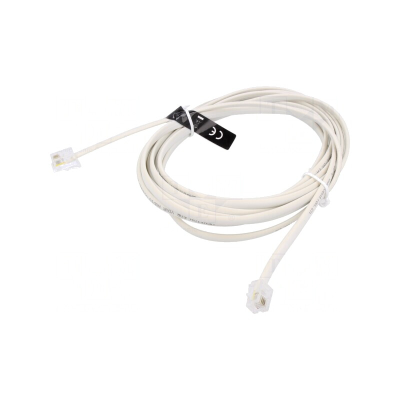 Cablu Telefon Plat RJ11 Alb | Electronic-mag.ro | Componente Electronice Cablu Telefon Plat RJ11 Alb | Electronic-mag.ro | Componente Electronice