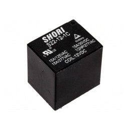 Releu Electromagnetic SPDT 12VDC 16A | Electronic-mag.ro | Componente Electronice