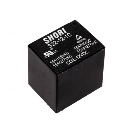 Releu Electromagnetic SPDT 12VDC 16A | Electronic-mag.ro | Componente Electronice