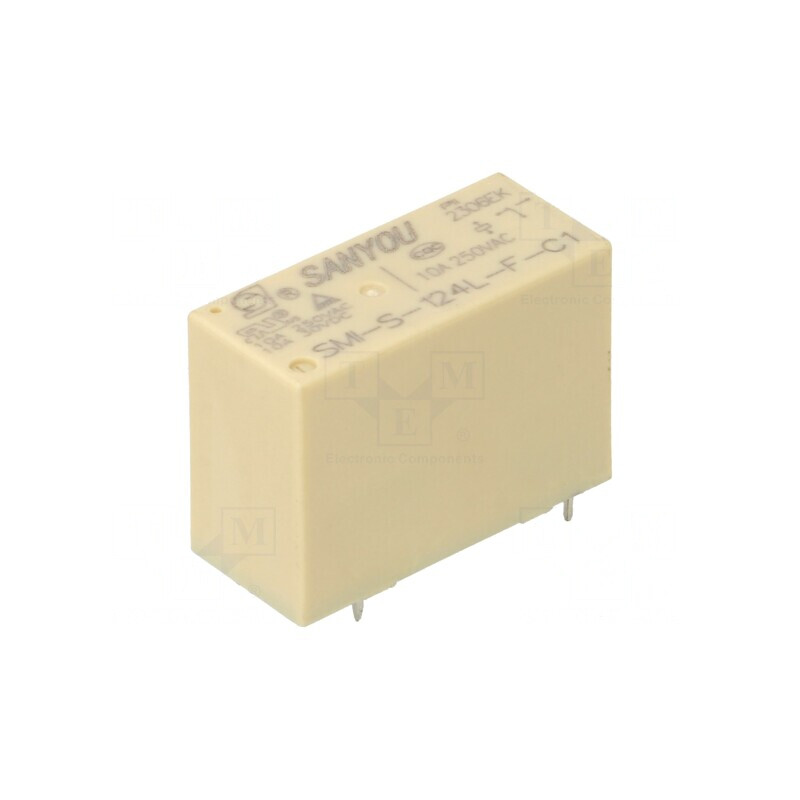 Releu Electromagnetic SPDT 24VDC 12A | Electronic-mag.ro | Componente Electronice