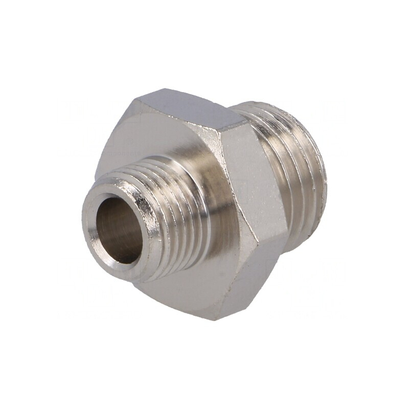 Niplu Reducţie Alamă Nichelată F 1/8" | Electronic-mag.ro | Componente Electronice Niplu Reducţie Alamă Nichelată F 1/8" | Electronic-mag.ro | Componente Electronice