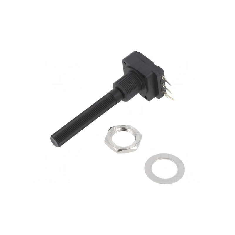 Potentiometru 200Ω 200mW THT 6mm Plastic Mono Cărbune | Electronic-mag.ro | Componente Electronice