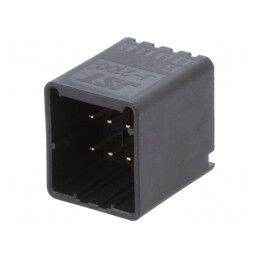Soclu cablu-placă J2000 2,5mm 8 pini THT 250V 4,6A | Electronic-mag.ro | Componente Electronice