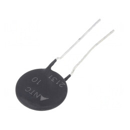 Termistor NTC 10Ω THT 3300K 7.5mm | Electronic-mag.ro | Componente Electronice