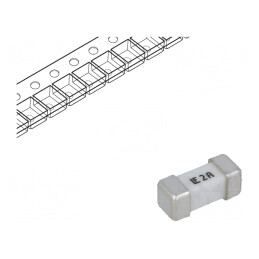 Siguranţă: siguranţă; ultra-rapid; 2A; 125VAC; 125V; 125VDC; SMD