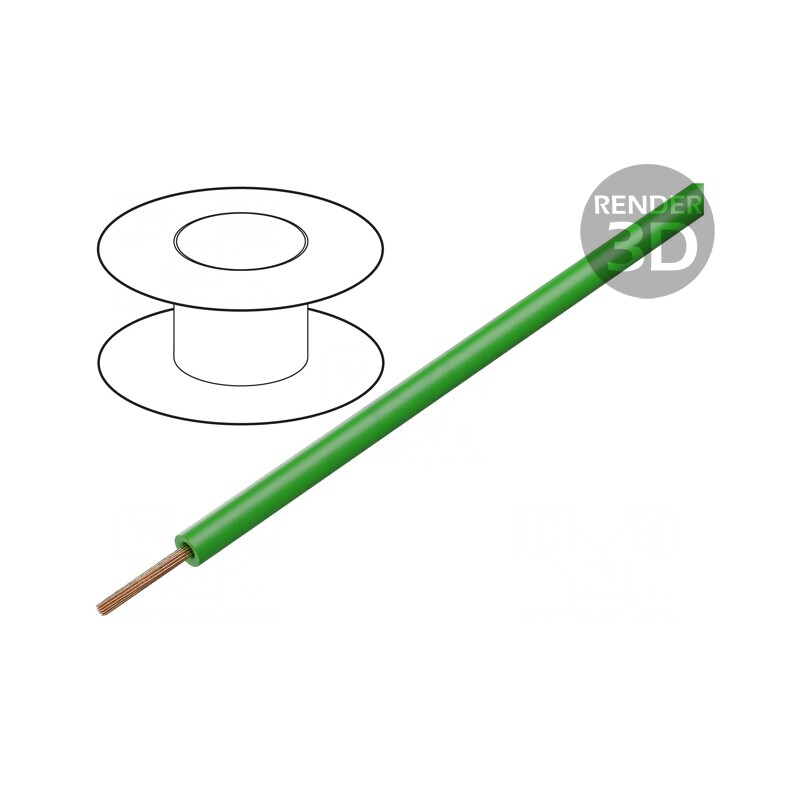 Cablu Electric PVC Verde 1mm2 10m | Electronic-mag.ro | Componente Electronice Cablu Electric PVC Verde 1mm2 10m | Electronic-mag.ro | Componente Electronice