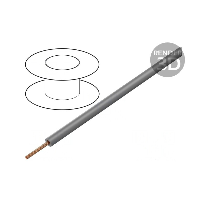 Cablu Electric PVC Gri 1mm2 10m | Electronic-mag.ro | Componente Electronice Cablu Electric PVC Gri 1mm2 10m | Electronic-mag.ro | Componente Electronice