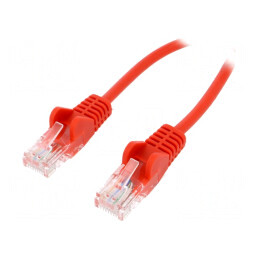 Patch Cord UTP Cat6 1m Roșu | Electronic-mag.ro | Componente Electronice
