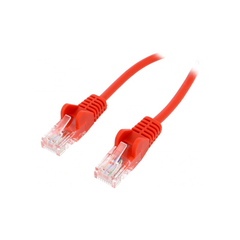 Patch Cord UTP Cat6 1m Roșu | Electronic-mag.ro | Componente Electronice