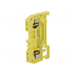 Conector de Îmbinare Șine 0.08-1.5mm2 2 Borne Galben | Electronic-mag.ro | Componente Electronice
