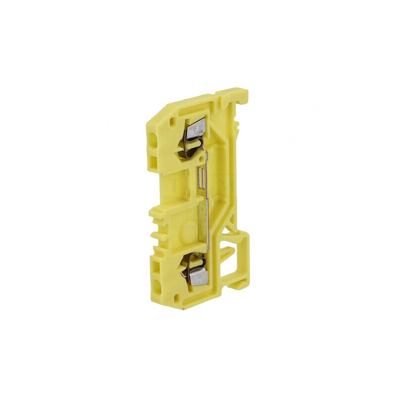Conector de Îmbinare Șine 0.08-1.5mm2 2 Borne Galben | Electronic-mag.ro | Componente Electronice