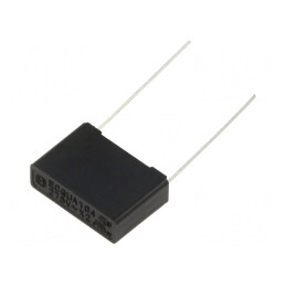 Condensator Polipropilenă ECQUA 0,1uF THT | Electronic-mag.ro | Componente Electronice