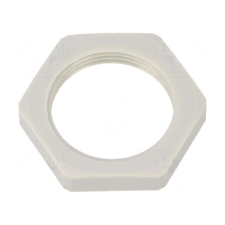 Piuliţă metrică poliamidă gri 32mm PMAFIX MN | Electronic-mag.ro | Componente Electronice