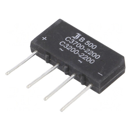 Punte Redresoare Monofazată 1kV 3,7A | Electronic-mag.ro | Componente Electronice