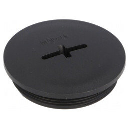 Capac de protecție negru IP54 poliamidă SKINDICHT M50 1,5 | Electronic-mag.ro | Componente Electronice