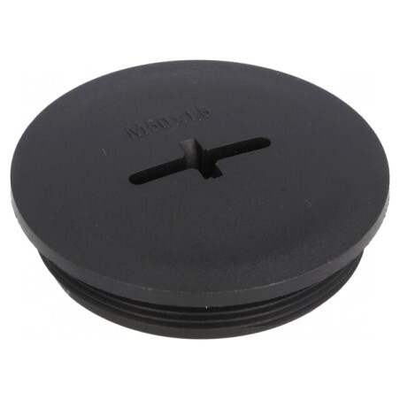 Capac de protecție negru IP54 poliamidă SKINDICHT M50 1,5 | Electronic-mag.ro | Componente Electronice