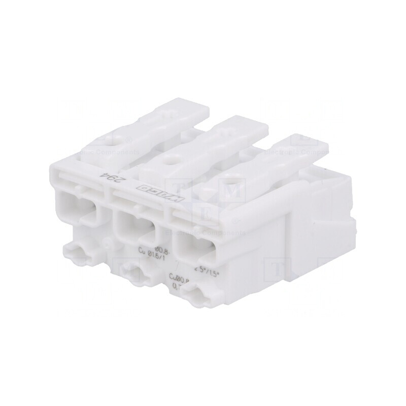 Conector pentru Îmbinare Cabluri 3 Pini 0.5-2.5mm² 500V 24A | Electronic-mag.ro | Componente Electronice Conector pentru Îmbinare Cabluri 3 Pini 0.5-2.5mm² 500V 24A | Electronic-mag.ro | Componente Electronice