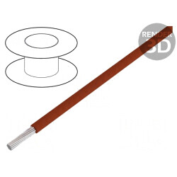 Cablu HookUp Wire litat Cu 28AWG PVC maro 305m | Electronic-mag.ro | Componente Electronice