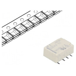 Releu Electromagnetic DPDT 4,5VDC 2A 0,3A/125VAC | Electronic-mag.ro | Componente Electronice