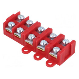 Regletă de conexiuni terminal 1,5-4mm 380V 5 piste | Electronic-mag.ro | Componente Electronice