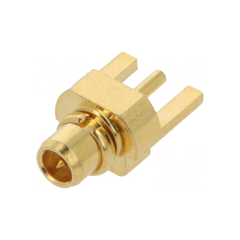 Soclu MMCX Mamă 50Ω Aurit PTFE | Electronic-mag.ro | Componente Electronice