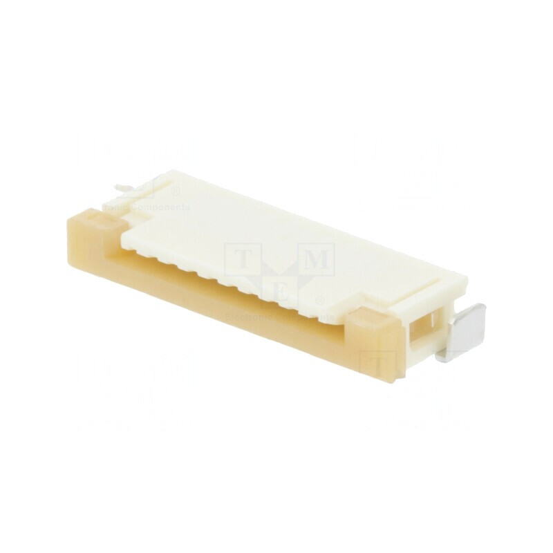 Conector FFC/FPC 10 Pin ZIF Orizontal | Electronic-mag.ro | Componente Electronice