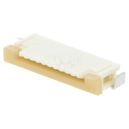 Conector FFC/FPC 10 Pin ZIF Orizontal | Electronic-mag.ro | Componente Electronice