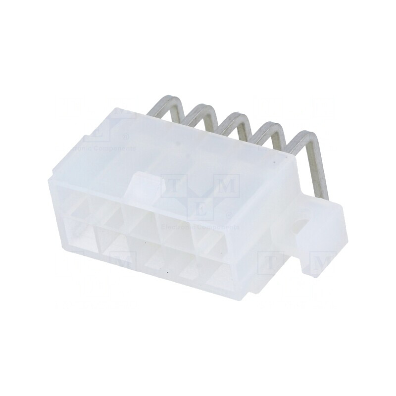 Soclu Mini-Fit Jr 4.2mm 10 PIN THT 9A | Electronic-mag.ro | Componente Electronice