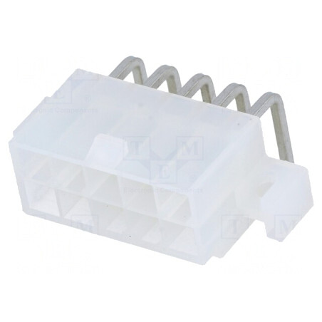 Soclu Mini-Fit Jr 4.2mm 10 PIN THT 9A | Electronic-mag.ro | Componente Electronice