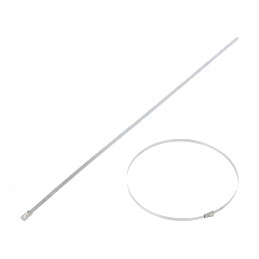 Colier de Strângere Oțel Inoxidabil 362mm | Electronic-mag.ro | Componente Electronice