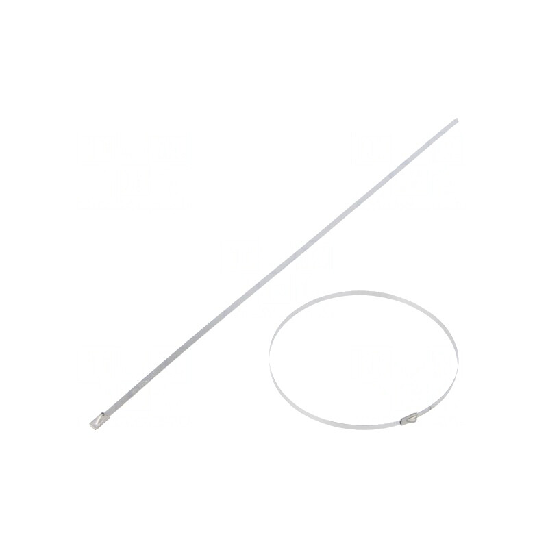 Colier de Strângere Oțel Inoxidabil 362mm | Electronic-mag.ro | Componente Electronice