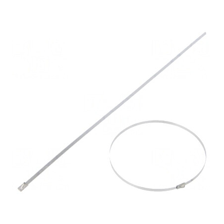 Colier de Strângere Oțel Inoxidabil 362mm | Electronic-mag.ro | Componente Electronice