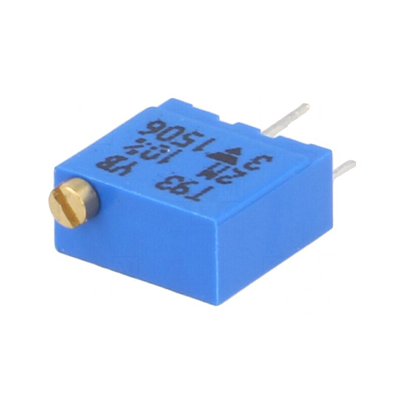 Potentiometru Multitura 2MΩ 500mW THT ±10% T93YB | Electronic-mag.ro | Componente Electronice