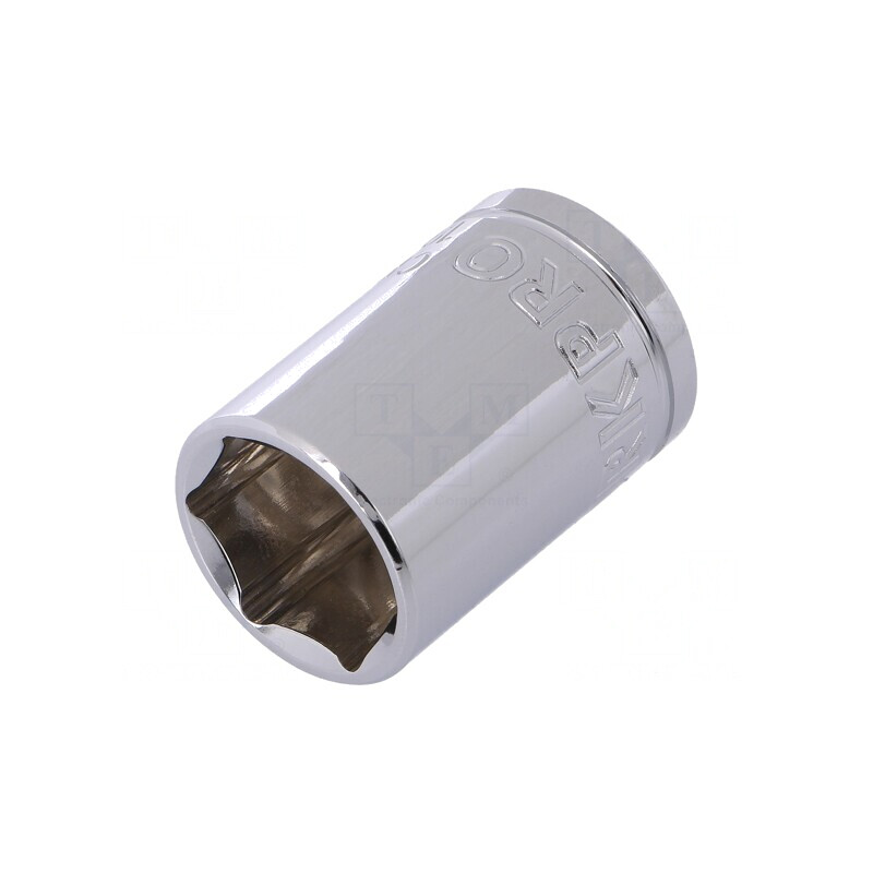 Tubulară HEX 19mm 1/2 oțel crom-vanadium 6-puncte | Electronic-mag.ro | Componente Electronice