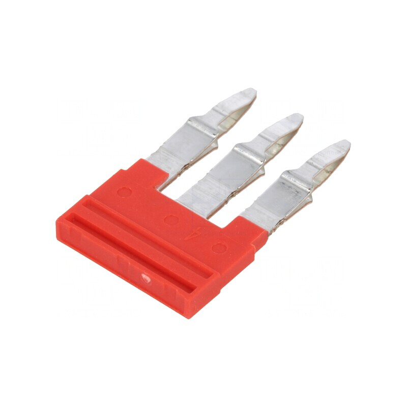 Punte cu Şuruburi 3 Piste Roşie Seria A | Electronic-mag.ro | Componente Electronice