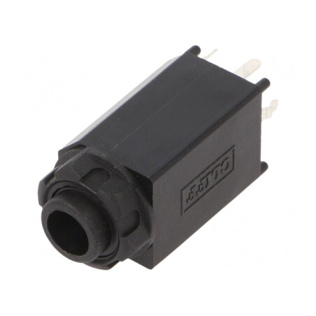 Soclu Jack 6,3mm Mamă Drept THT | Electronic-mag.ro | Componente Electronice