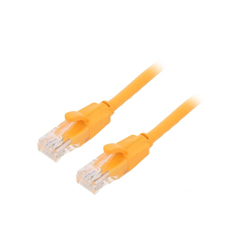Patch cord U/UTP Cat6 PVC Portocaliu 2m Conectori Auriti | Electronic-mag.ro | Componente Electronice Patch cord U/UTP Cat6 PVC Portocaliu 2m Conectori Auriti | Electronic-mag.ro | Componente Electronice