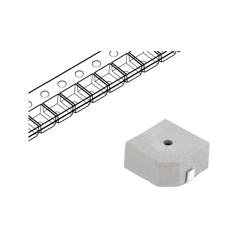 Semnalizator Electromagnetic SMD 2400Hz | Electronic-mag.ro | Componente Electronice