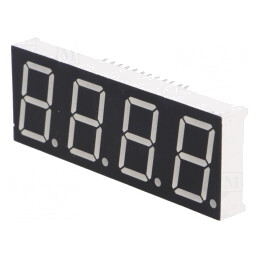 Afișaj LED 7 Segmente 20,32mm 4 Digiti Verzi | Electronic-mag.ro | Componente Electronice