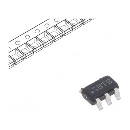 Adaptor DC/DC 2,7-5,5V la 1,1-3,3V 0,6A