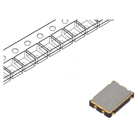 Rezonator cu Cuarţ 50MHz 12pF SMD 7x5x1.3mm 3.3V | Electronic-mag.ro | Componente Electronice