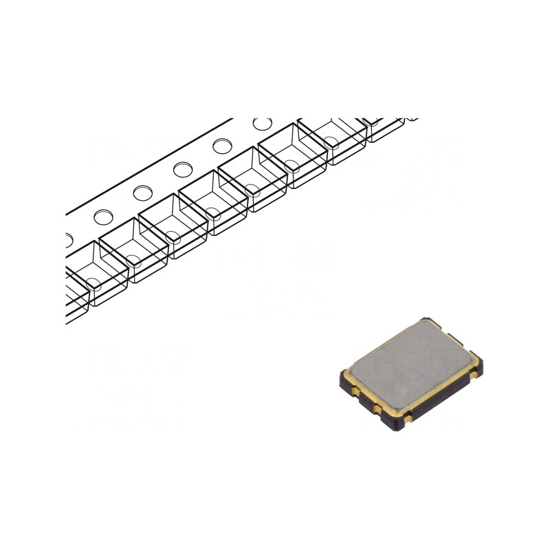 Rezonator cu Cuarţ 50MHz 12pF SMD 7x5x1.3mm 1.8VDC | Electronic-mag.ro | Componente Electronice