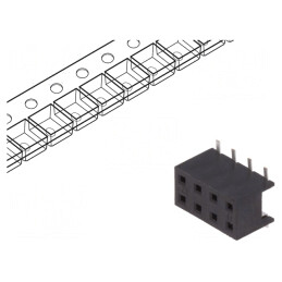 Soclu PCB 2mm 8 pini SMT 2A | Electronic-mag.ro | Componente Electronice
