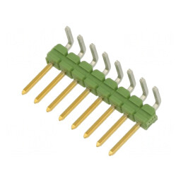 Conector AMPMODU MOD II 8 pini unghi 90° tată | Electronic-mag.ro | Componente Electronice