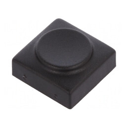 Tastă Poliamidă Neagră 15,5x15,5mm | Electronic-mag.ro | Componente Electronice