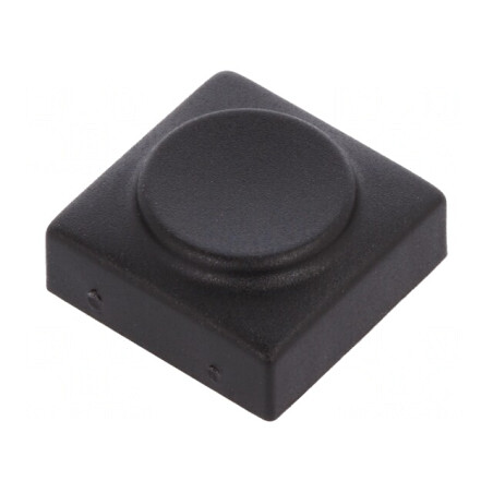 Tastă Poliamidă Neagră 15,5x15,5mm | Electronic-mag.ro | Componente Electronice
