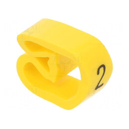 Markere Marcaj PVC Galben 8-16mm | Electronic-mag.ro | Componente Electronice