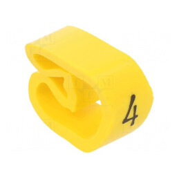 Markere Marcaj Galben PVC 8-16mm Orificiu -30÷60°C | Electronic-mag.ro | Componente Electronice
